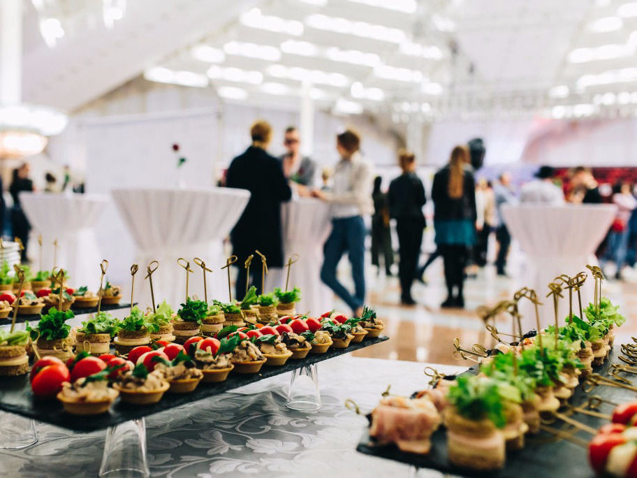 Kundenveranstaltung mit Catering