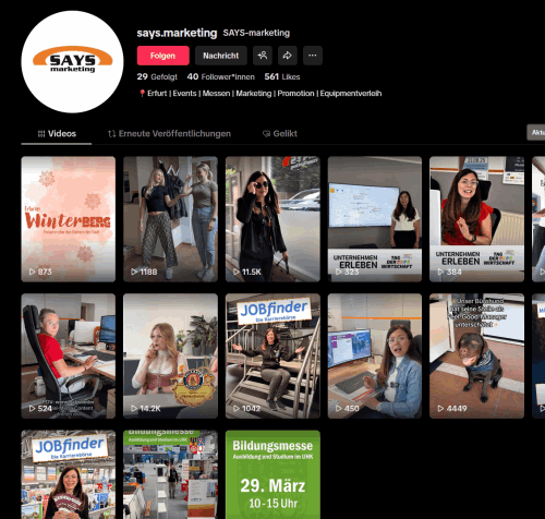 TikTok SAYS-marketing